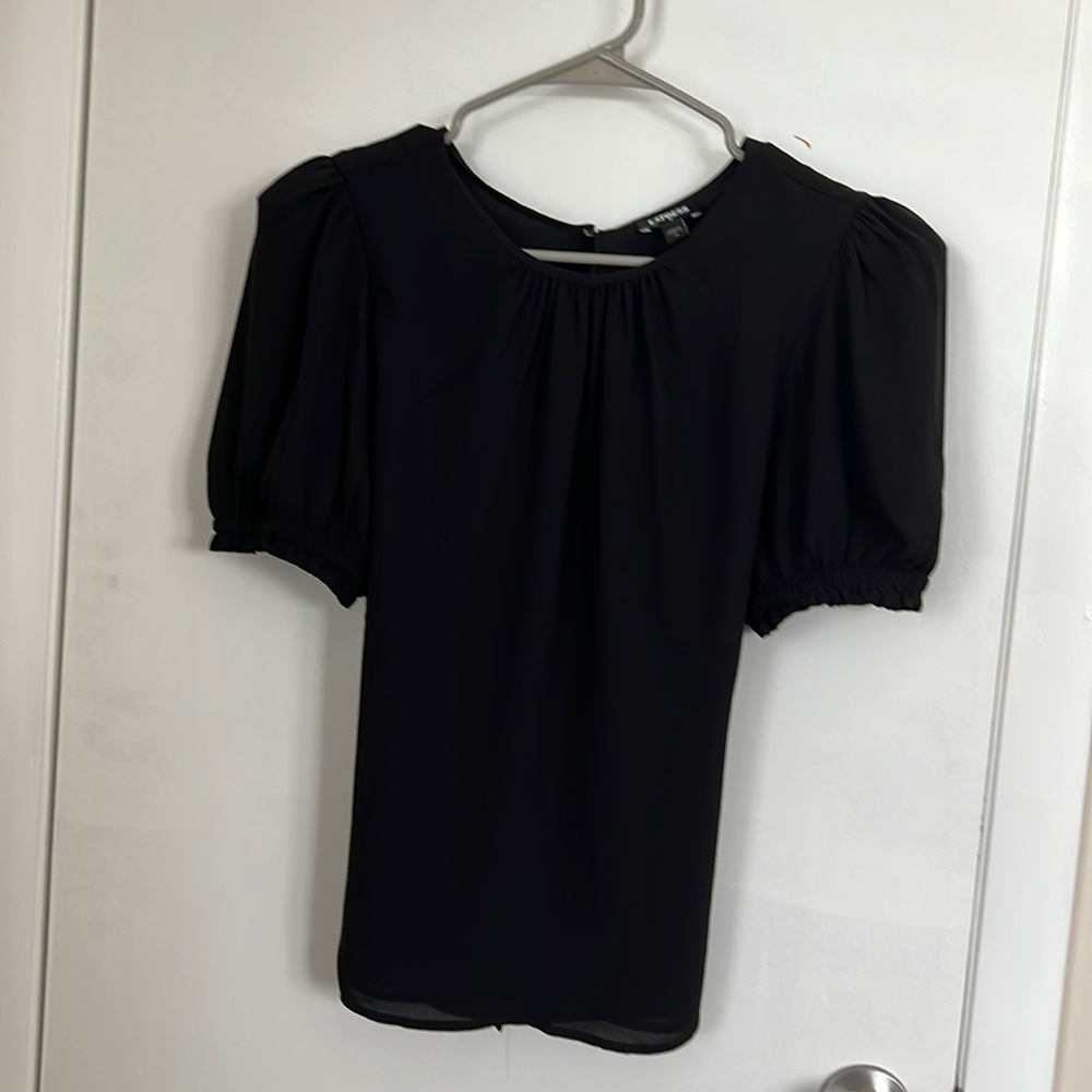 Black express top never worn